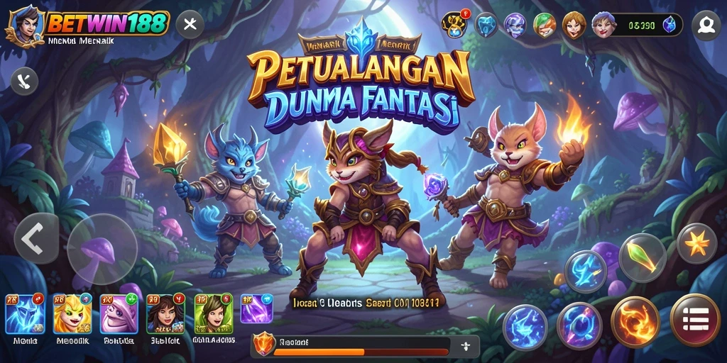 Gameplay BETWIN188 yang seru di tengah petualangan epik.