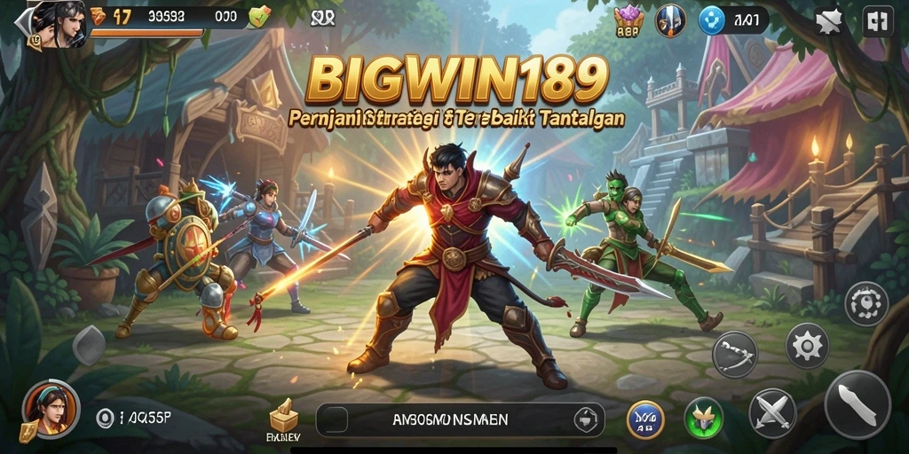 Tampilan gameplay yang menantang dalam BIGWIN189.