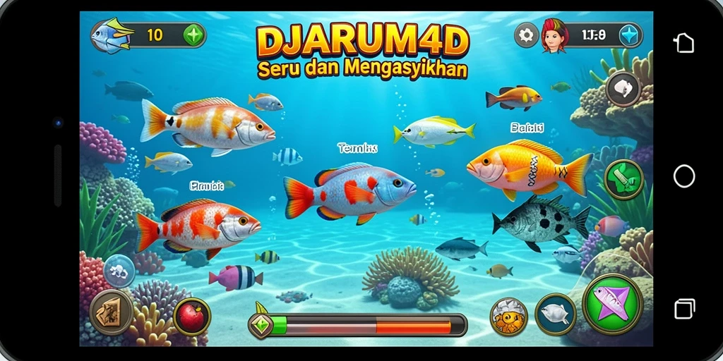 Gameplay seru dan grafis menawan dari DJARUM4D.