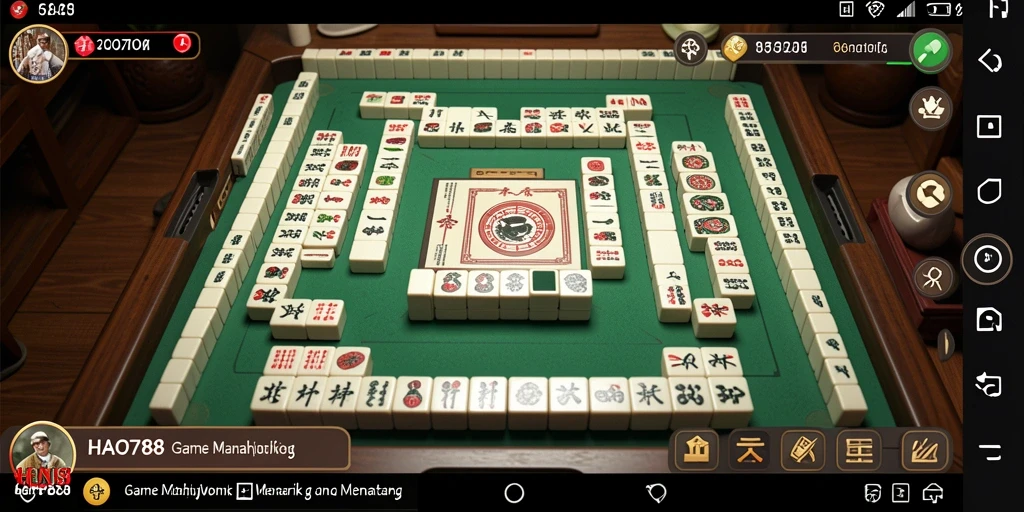 Gameplay menarik HAO788 dengan mahjong yang menantang.