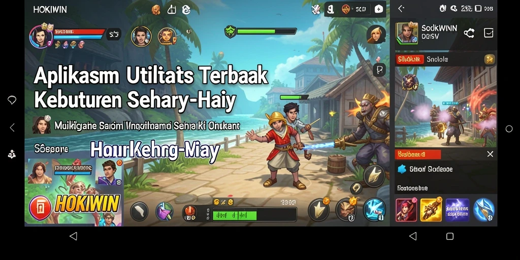 Tampilan antarmuka HOKIWIN yang jelas dan mudah digunakan.