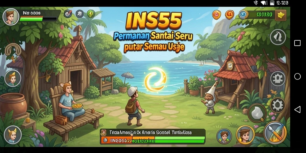 Tangkapan layar gameplay <strong>INS55</strong> yang menyenangkan dan penuh tantangan.