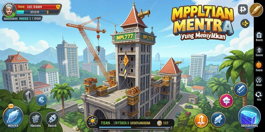 Tampilan gameplay MPL777 yang mendebarkan dalam mode Tower Defense.