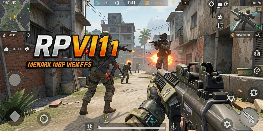 Gameplay RPVIP1 dengan aksi mendebarkan dan grafis yang menawan.