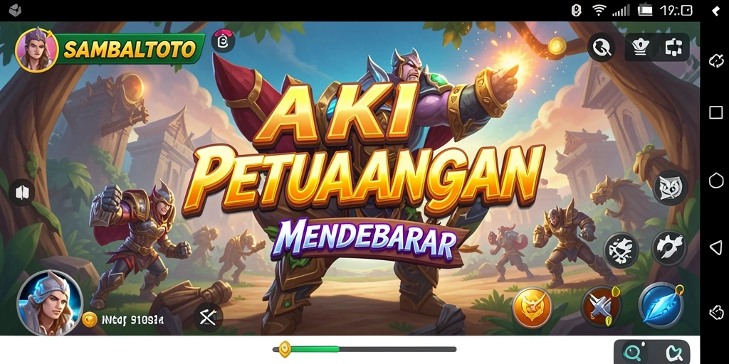 Tampilan gameplay SAMBALTOTO yang action-packed dan mendebarkan.