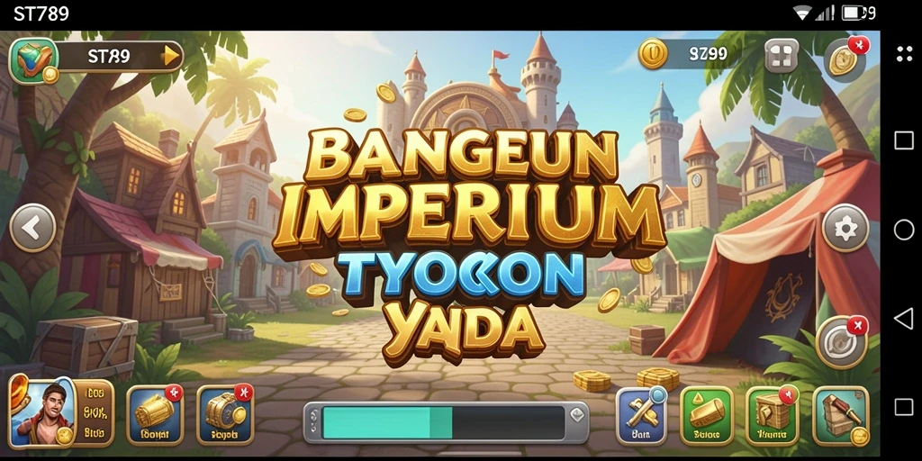 Tampilan gameplay ST789 dengan elemen Tycoon yang menarik.