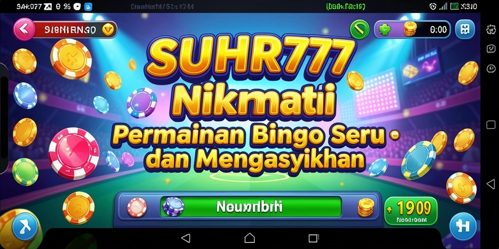 Tampilan gameplay Bingo yang seru dan interaktif di SUHU777.
