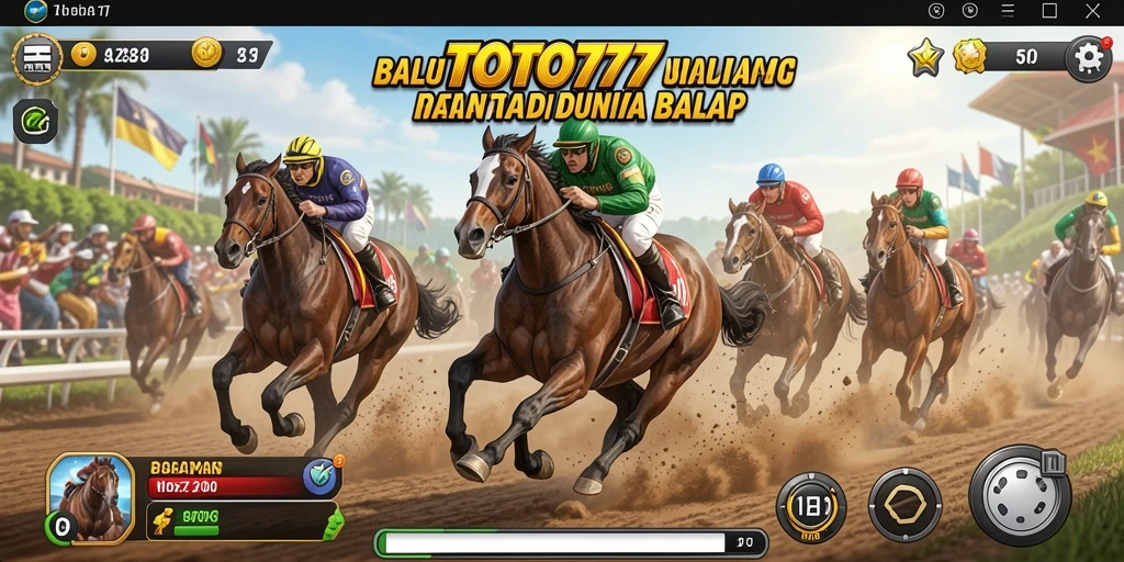 Gameplay seru TOTO777 dengan grafik menawan dan balapan cepat.